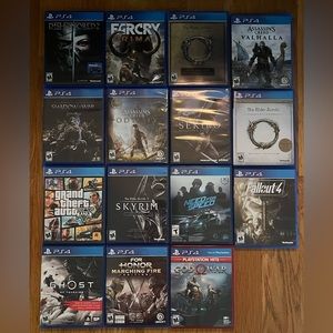 PS4 Game Bundle of 14 Seikro sold